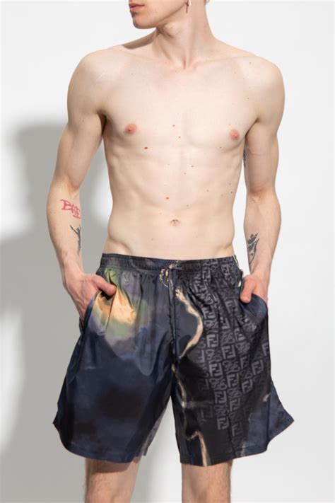 fendi swim shorts that change in water|fendi swim shorts for men.